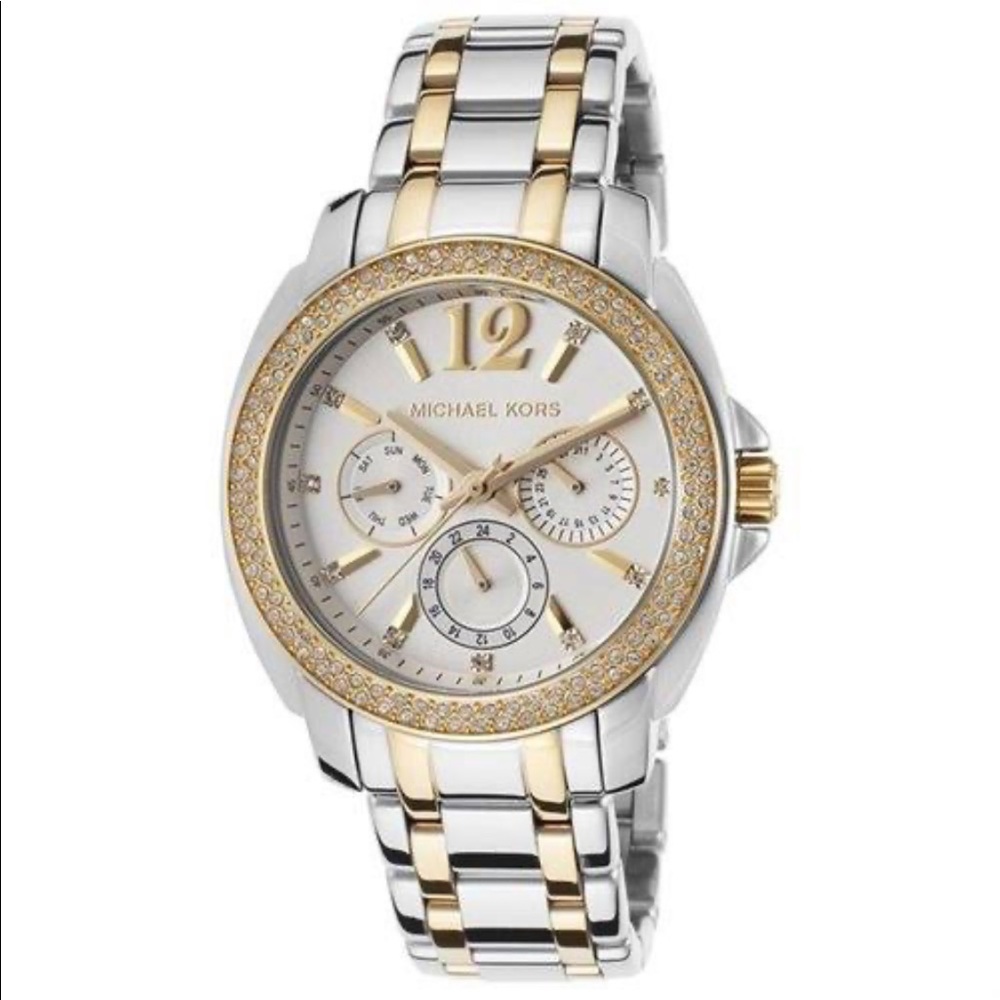 Michael Kors mk-5693 two tone watch